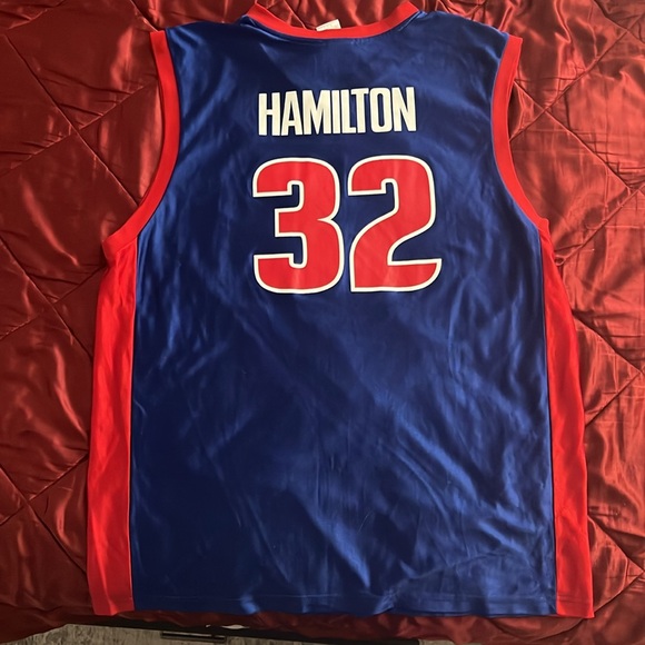 Detroit Pistons Rip Hamilton Jersey - Picture 2 of 2
